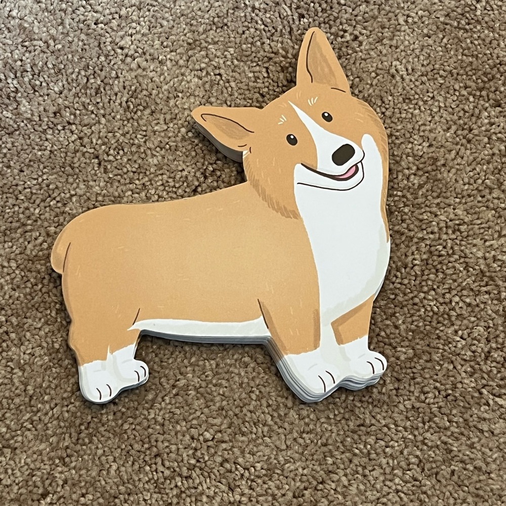 Corgi 🐶 Molly & Rex Notepad